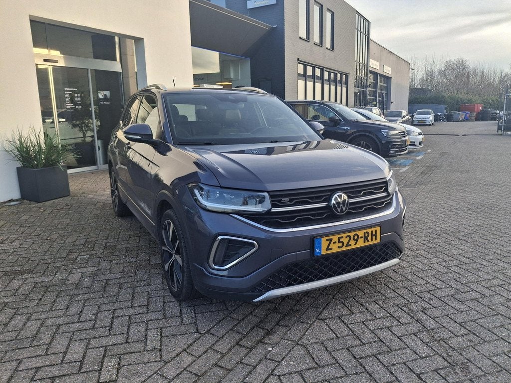Volkswagen T-Cross 1.0 TSI R-Line Business | DEMO | PARKEERS, Auto's, Volkswagen, Voorwielaandrijving, 12 maanden, Euro 6, 116 pk