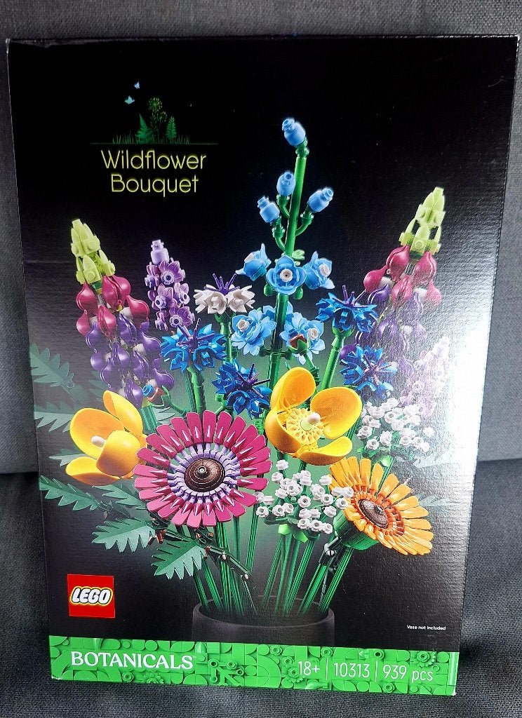 LEGO Botanicals wilde bloemenboeket 10313 NIEUW, Overige thema's, Nieuw, Ophalen of Verzenden, Complete set
