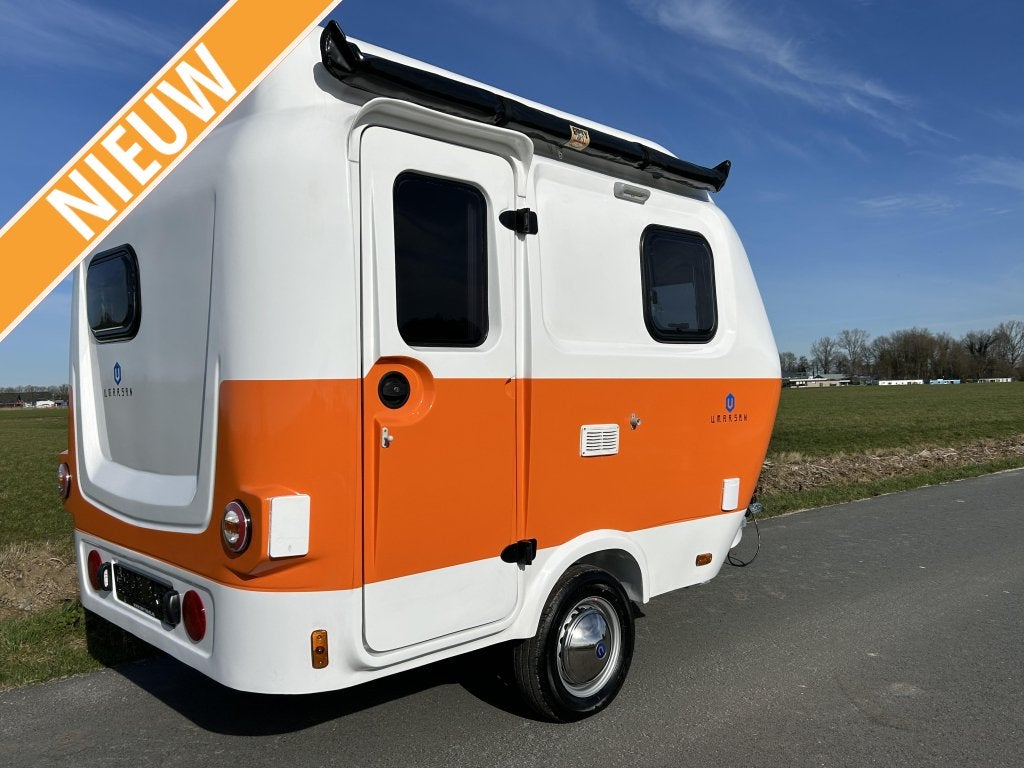 Lichtgewicht Capsule Mini caravan,  750 kg,, Caravans en Kamperen, Caravans, Overige merken, Schokbreker, Rondzit, Bedrijf
