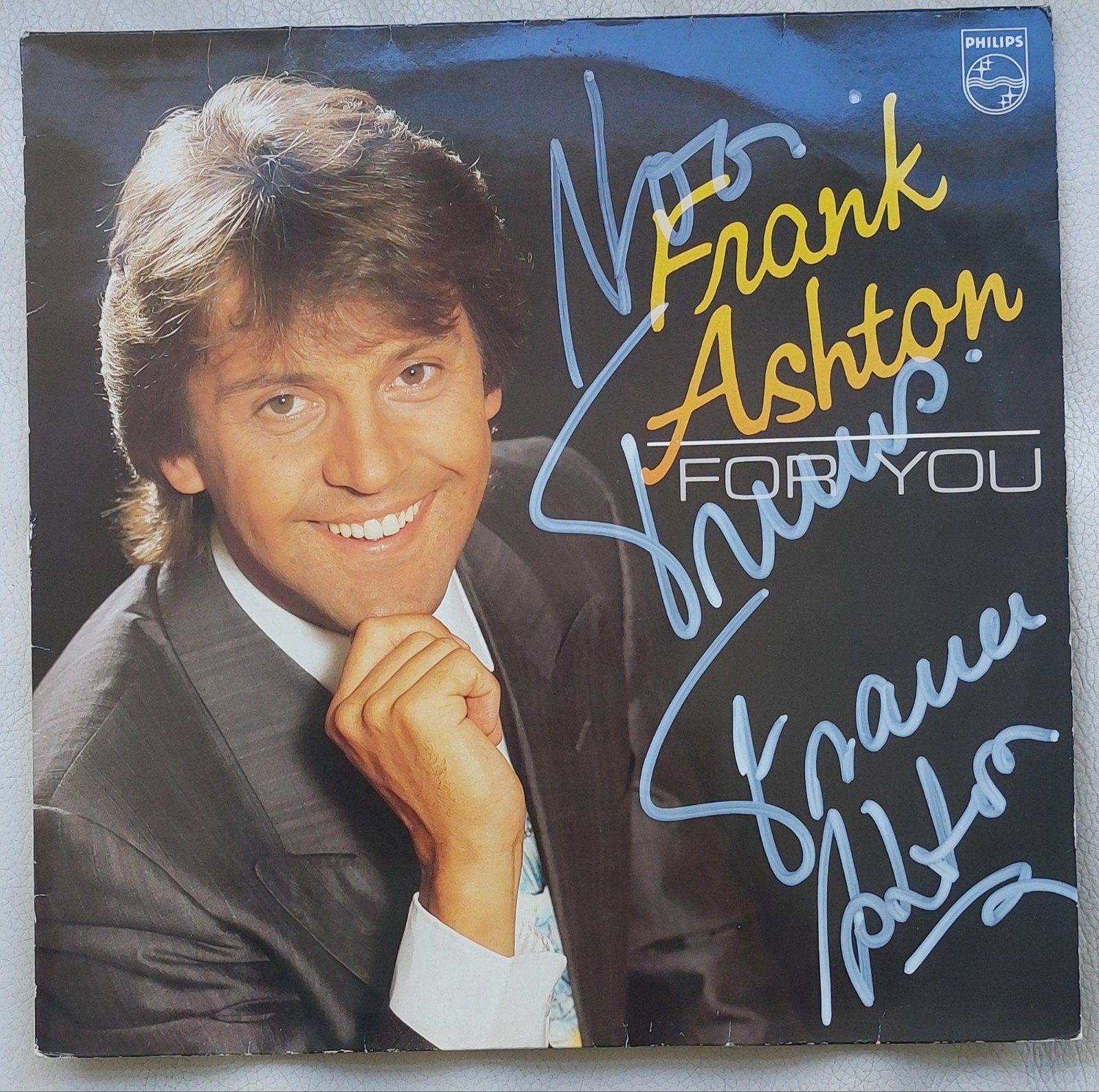 Frank Ashton - For You LP (Gesigneerd), LP, Gebruikt, Pop, Gesigneerd