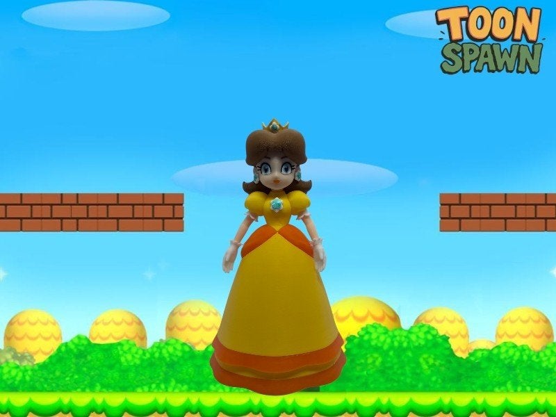 Princess Daisy – 23 cm – Super Mario Figuur, Ophalen of Verzenden, Nieuw, Overige typen