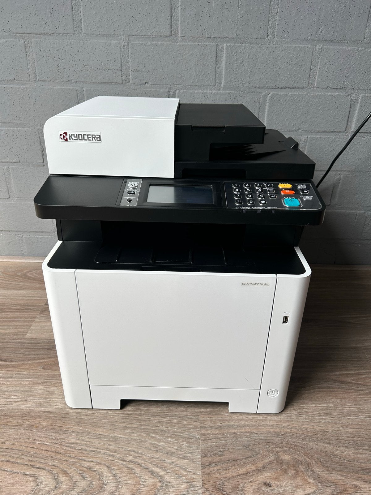 Kyocera ECOSYS M5526cdw All-in-one Laserprinter, Computers en Software, Printers, Ophalen, Faxen, All-in-one, Zo goed als nieuw