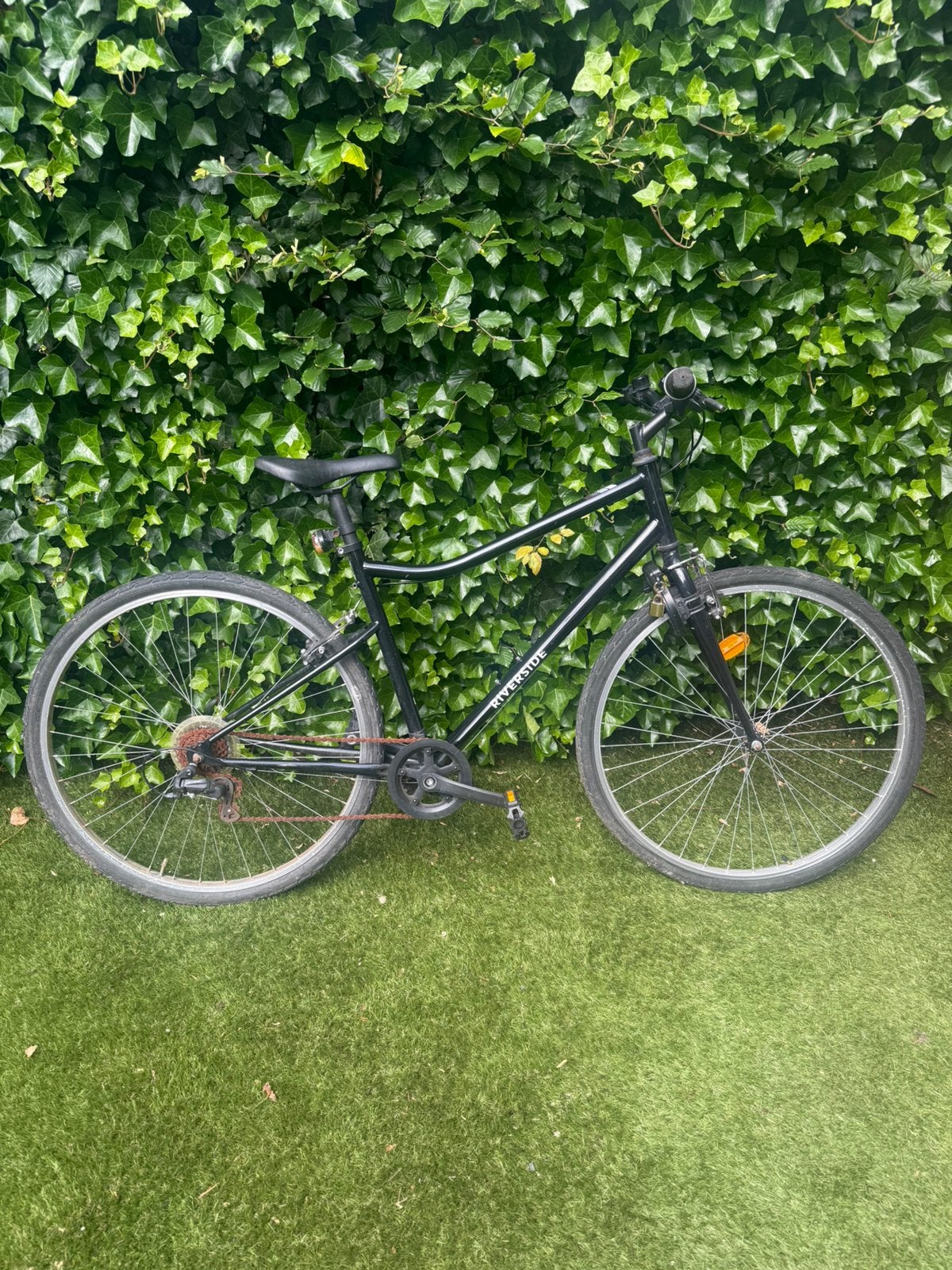 Riverside fiets - Zwart, Gebruikt, Gebruikt, Velgrem, Versnellingen, 53 tot 57 cm