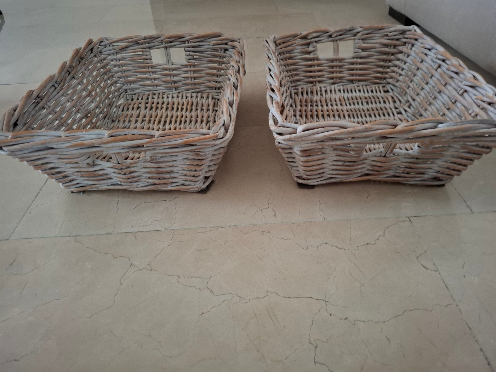 Rotan manden, Ophalen of Verzenden, Nieuw, Rechthoekig, Mand