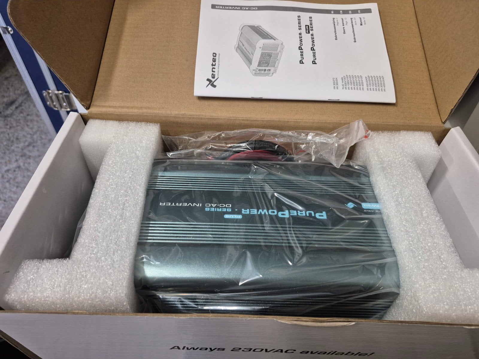 Xenteq PPI-1000-212CP Zuivere Sinus Omvormer 12V 1000W NIEUW, Ophalen of Verzenden