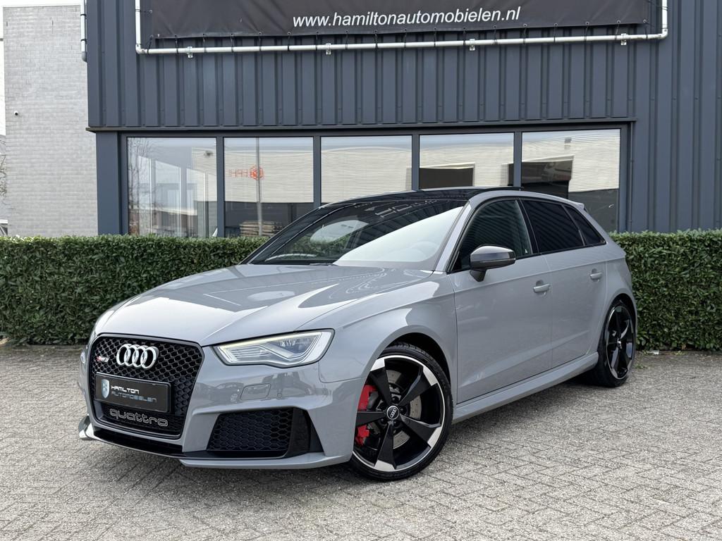 Audi RS3 Sportback 2.5 TFSI 368pk Quattro Pro Line Plus Unie, Automaat, Gebruikt, Automatische klimaatregeling, Leder
