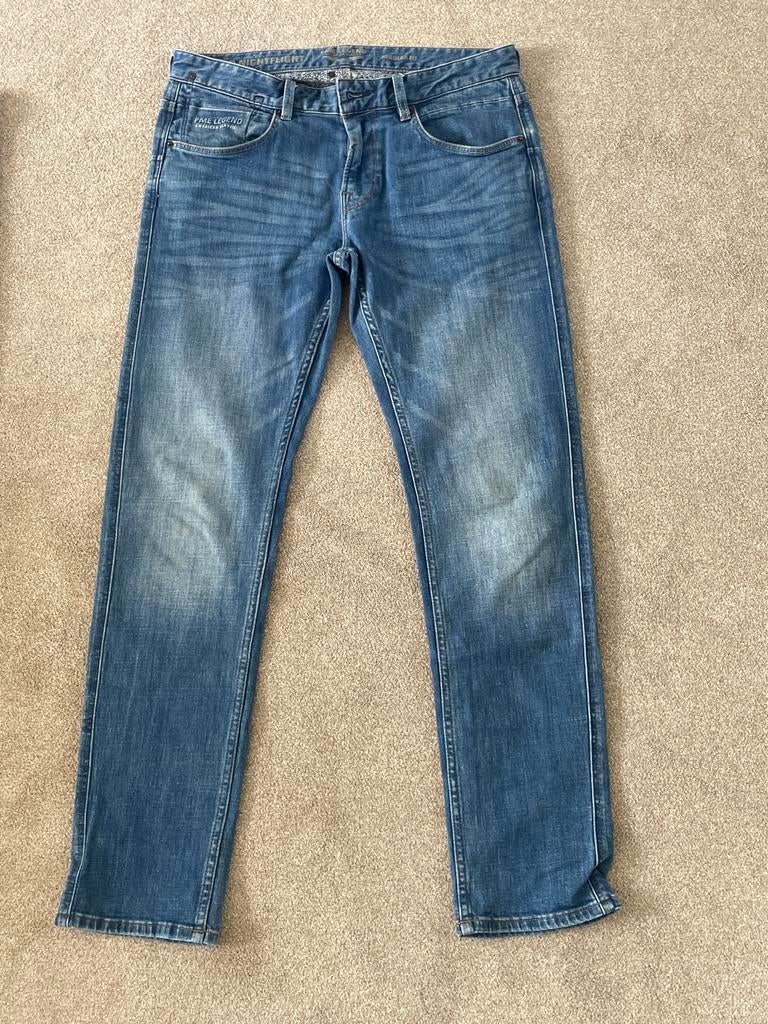 2 X PME Legend Nightflight Regular Fit Jeans, Ophalen of Verzenden, Zo goed als nieuw, Blauw, W32 (confectie 46) of kleiner