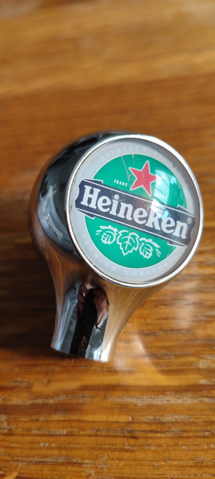 Heineken taphendel -bierkraantje handvat, Verzamelen, Ophalen of Verzenden, Gebruikt, Overige typen, Heineken