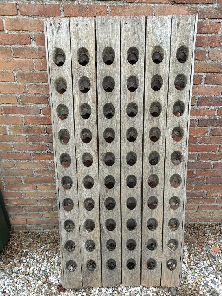 champagnerek pupitre, Ophalen, Gebruikt, 25 flessen of meer, 75 cm of meer