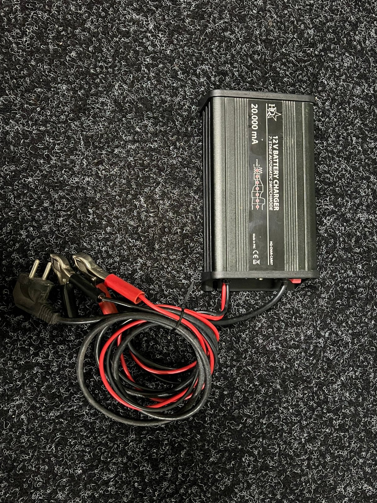 HQ 12V Acculader – 7-Traps Automatisch (20.000 mA / 20A), Ophalen of Verzenden