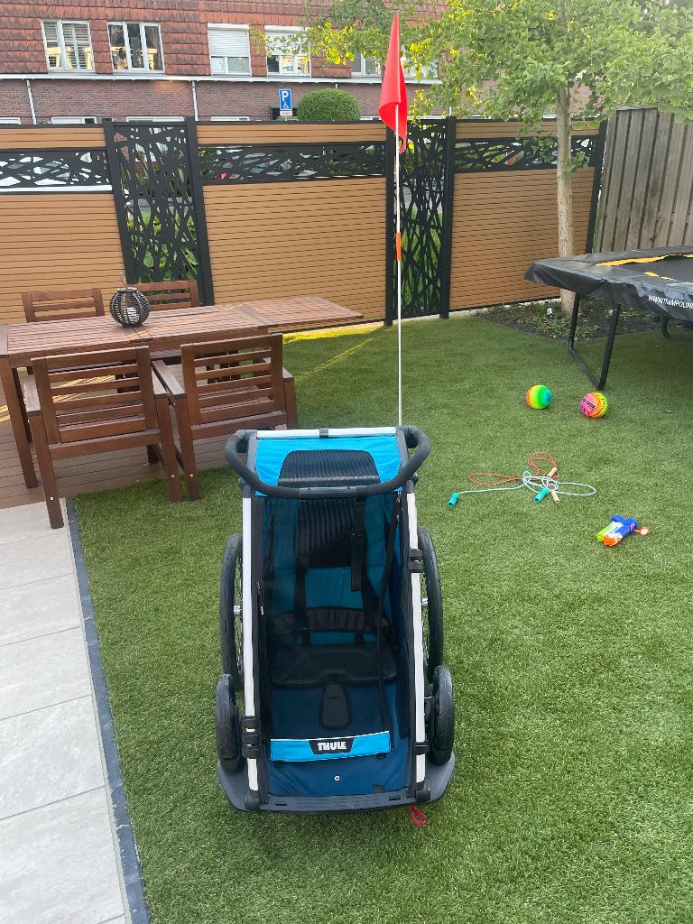 Thule Chariot Cross 1 - Kleur : Thule Blue / Poseidon, Ophalen, Gebruikt, Minder dan 20 kg, Thule