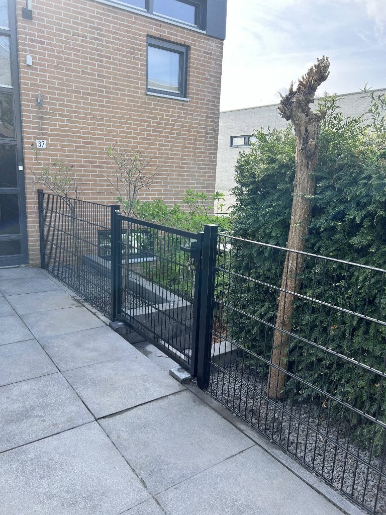 Dubbelstaafmat Hekwerk - Goedkoopste van Nederland, Met poort, Nieuw, Dubbelstaafmat hekwerk, Ophalen of Verzenden