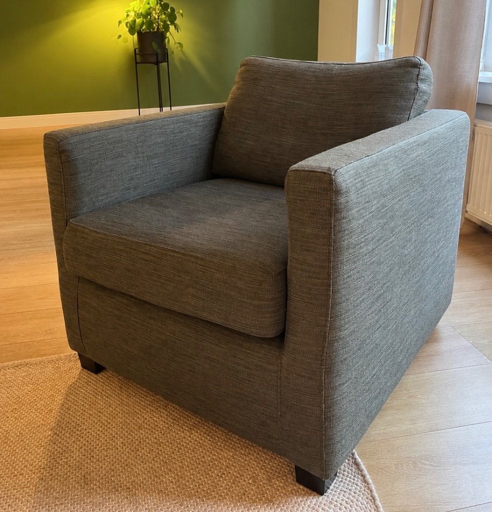 Fauteuil, Ophalen, Gebruikt, 75 tot 100 cm, Stof