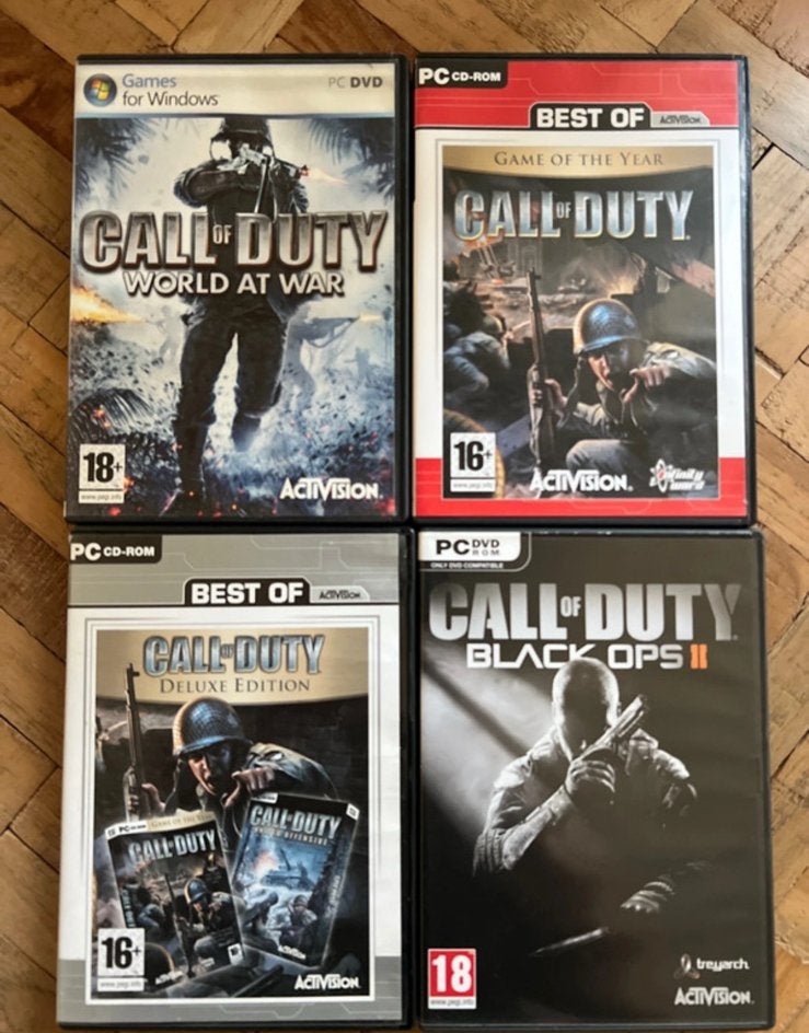 Call of Duty pc games, Vanaf 18 jaar, Shooter, 1 speler, Ophalen of Verzenden