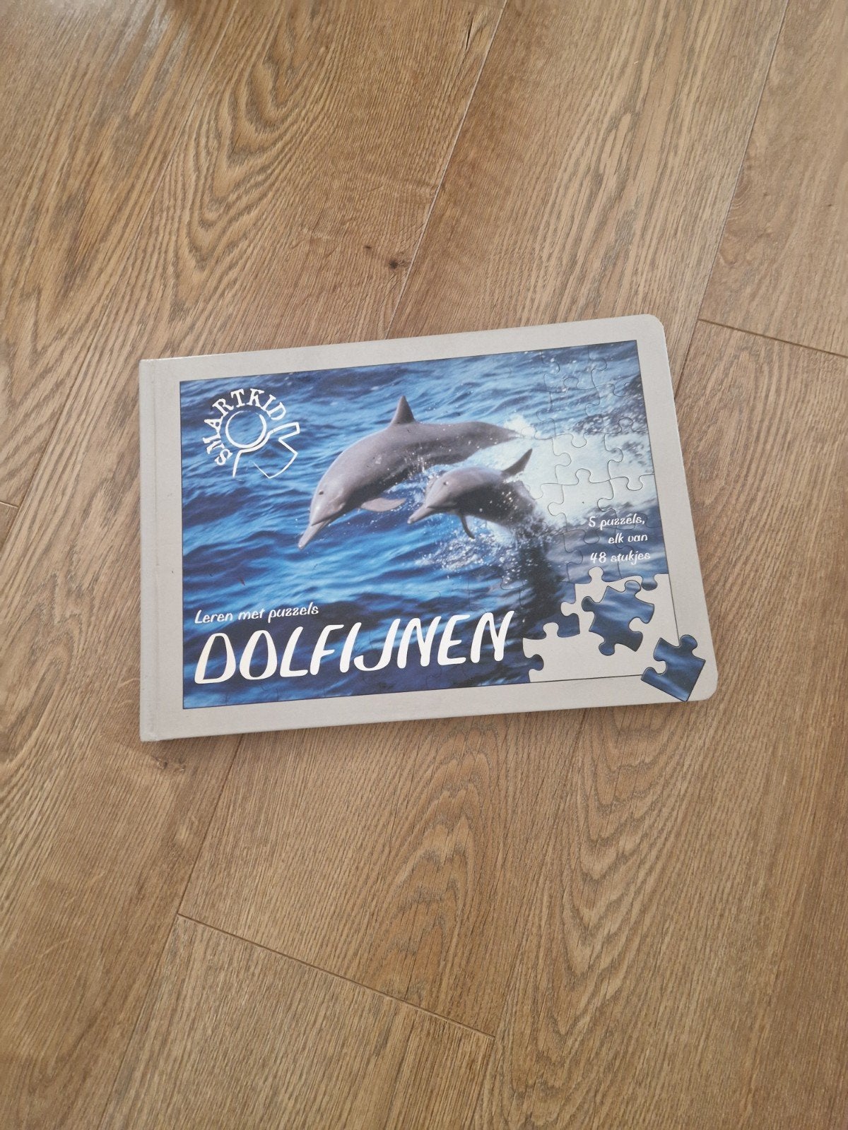 Smartkid Dolfijnen Puzzelboek - Leren met Puzzels, Boeken, Ophalen of Verzenden, Gelezen, Onbekend, Non-fictie