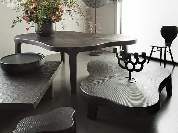 Linteloo Isola eettafels, salontafels showmodellen 2025, Huis en Inrichting, 45 tot 60 cm, 9723 CA, Nieuw, Ophalen of Verzenden