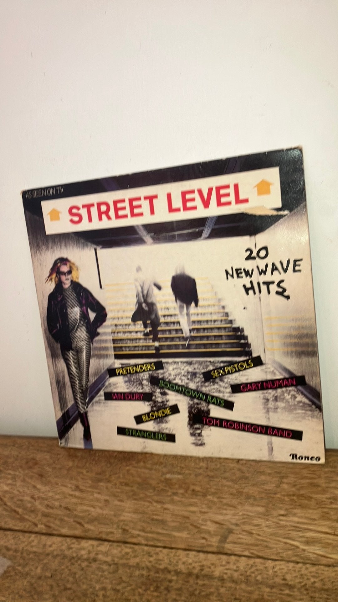 Street level new wave lp, Complilatie, Ophalen of Verzenden, Gebruikt, 12 inch