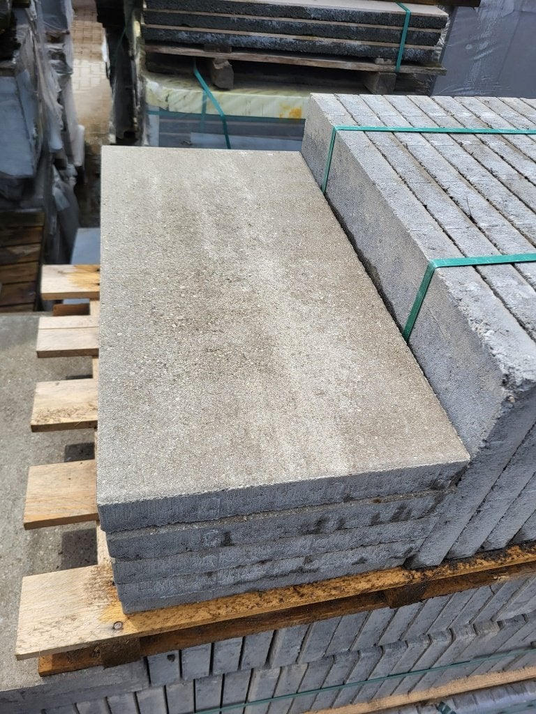 24.84m2 Restpartij terrastegels 30x60x4cm beige grijs, Ophalen, Nieuw, 10 m² of meer, Beton