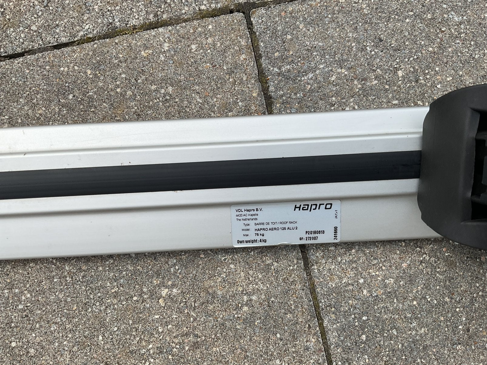 Hapro dakdragers wegens niet meer nodig, Auto diversen, Dakdragers, Ophalen of Verzenden, Gebruikt