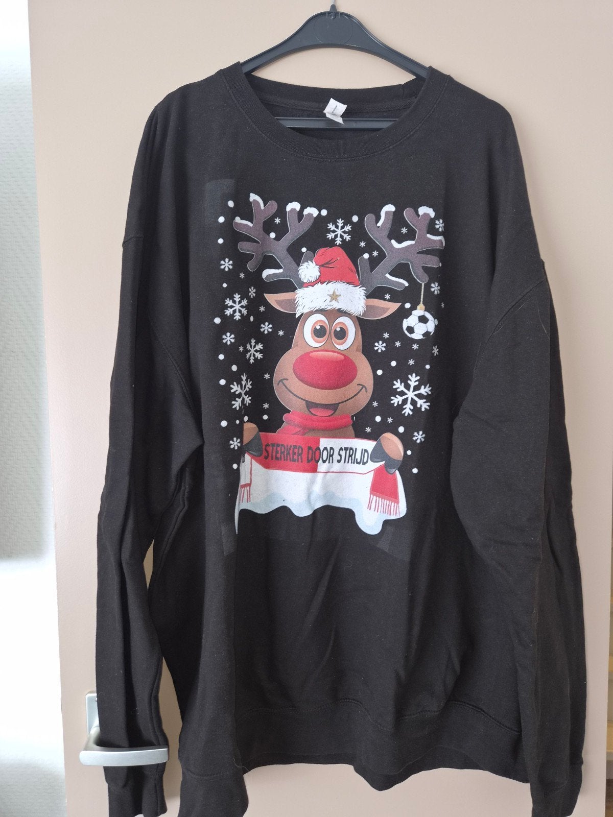 Zgan Feyenoord Kersttrui 5XL - Sterker Door Strijd, Ophalen of Verzenden, Zo goed als nieuw, Onbekend