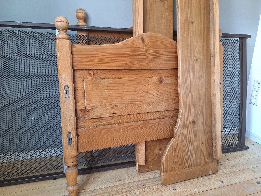 Bed, Ophalen, Gebruikt, 90 cm, Eenpersoons