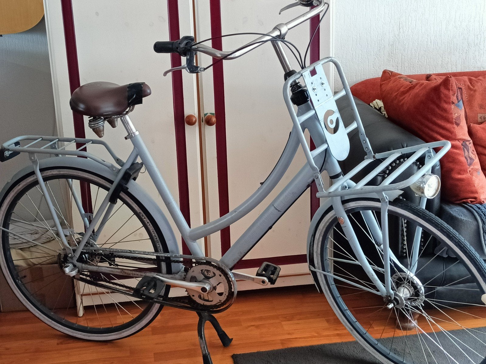 CORTINA TRANSPORT FIETS 28INCH 57CM 3 SPEED, Fietsen en Brommers, Gebruikt, Versnellingen, 56 cm of meer, Ophalen