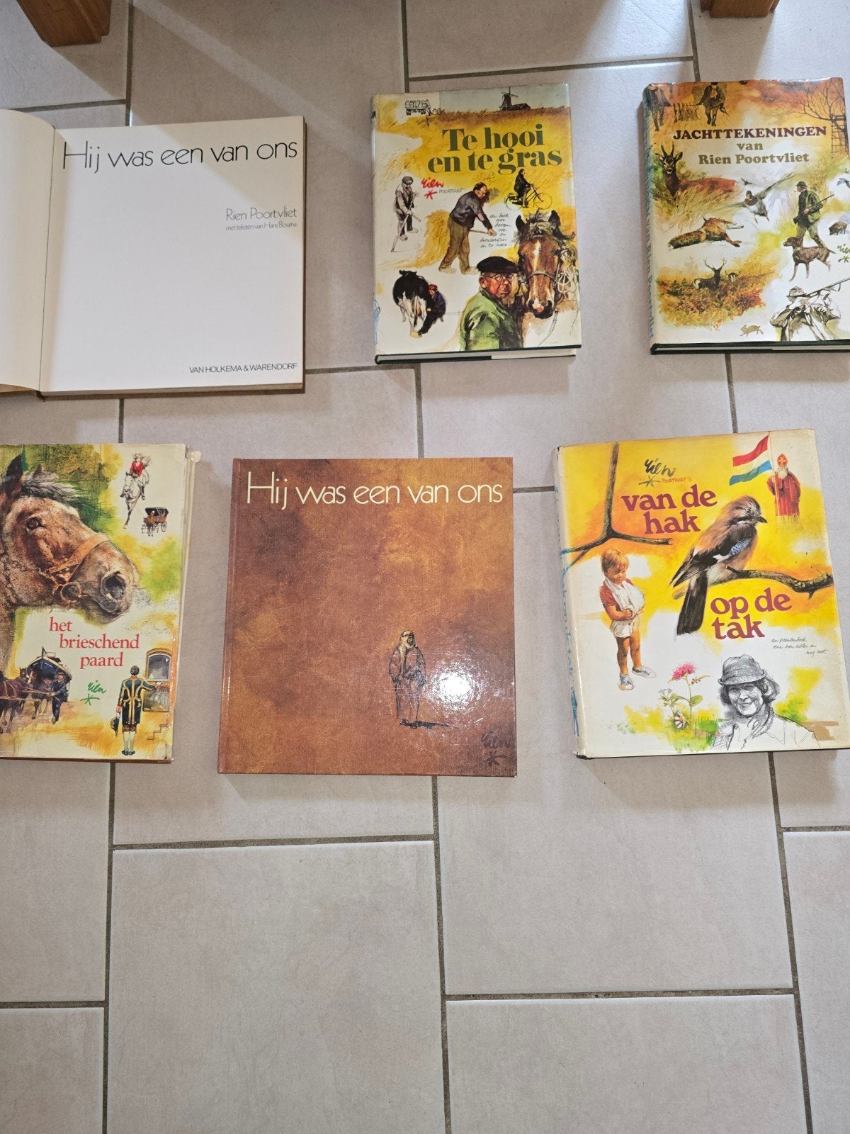 Rien Poortvliet Boeken Collectie - Diverse Titels, Ophalen of Verzenden, Gelezen, Rien Poortvliet, Nederland