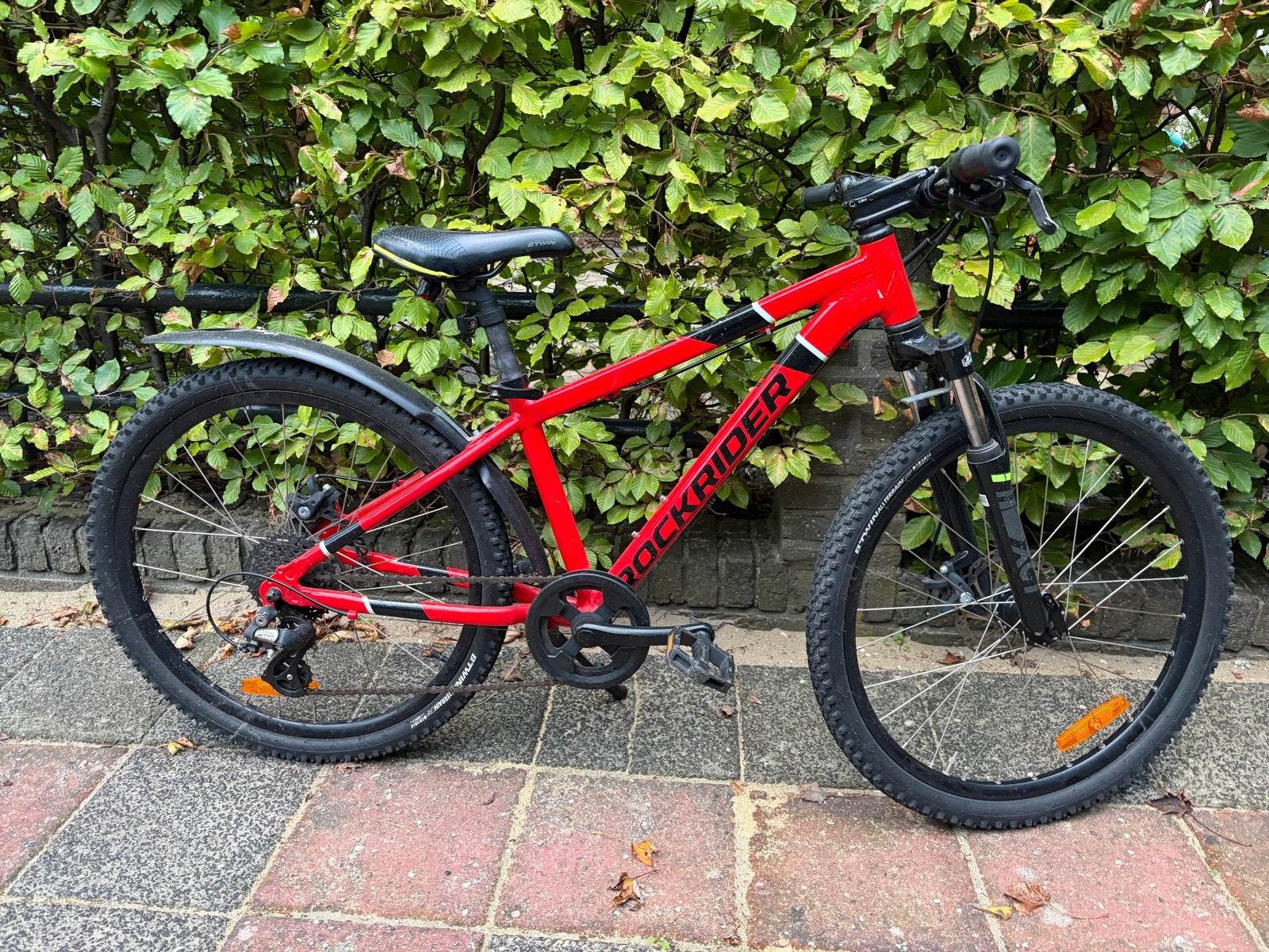 Rockrider ST 900  Mountainbike - Rood/Zwart, Hardtail, Heren, 49 tot 53 cm, Zo goed als nieuw