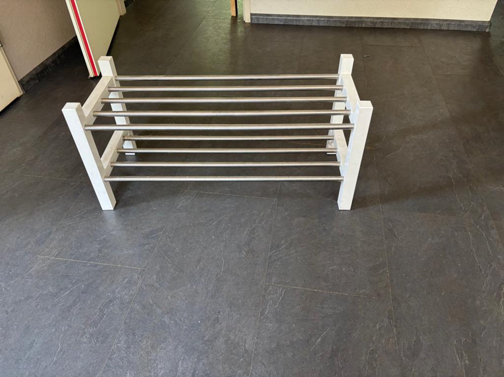 IKEA White Shoe Rack, Huis en Inrichting, Kasten | Schoenenrekken, Zo goed als nieuw, Ophalen
