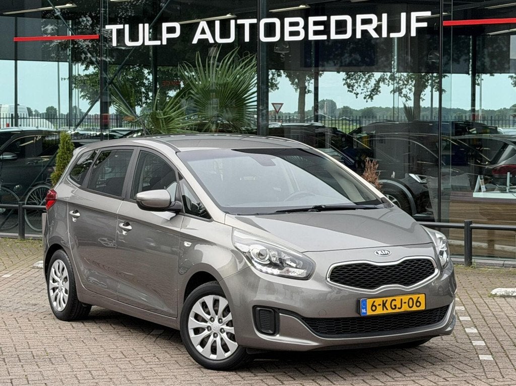 Kia Carens 1.6 GDi First Edit 7 zits 2013 1e eig Top onderh, Auto's, Kia, Voorwielaandrijving, Gebruikt, 4 cilinders, 7 stoelen