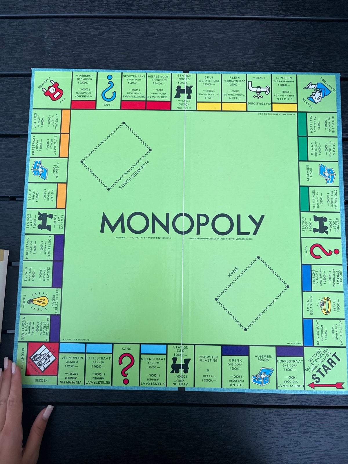 Monopoly Bordspel - Klassieke Editie, Drie of vier spelers, Ophalen of Verzenden, Zo goed als nieuw