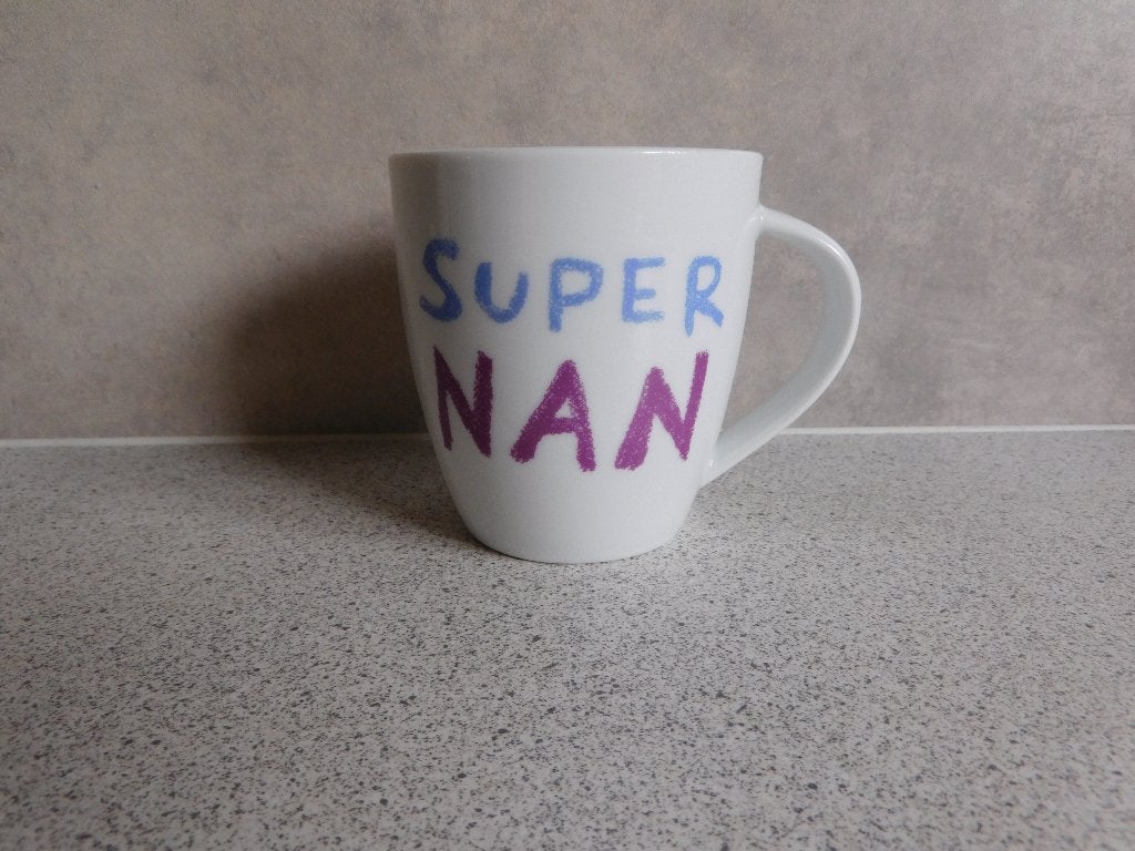 Mok Super Nan Cheeky Jamie Oliver - 280 ml, Huis en Inrichting, Overige merken, Keramiek, Zo goed als nieuw, Modern