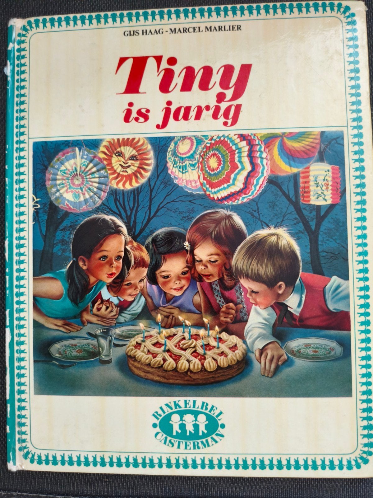 Tiny is jarig - Vintage kinderboek van Glijis Haag, Ophalen of Verzenden, Gelezen, Glijis Haag - Marcel Marlier, Fictie algemeen