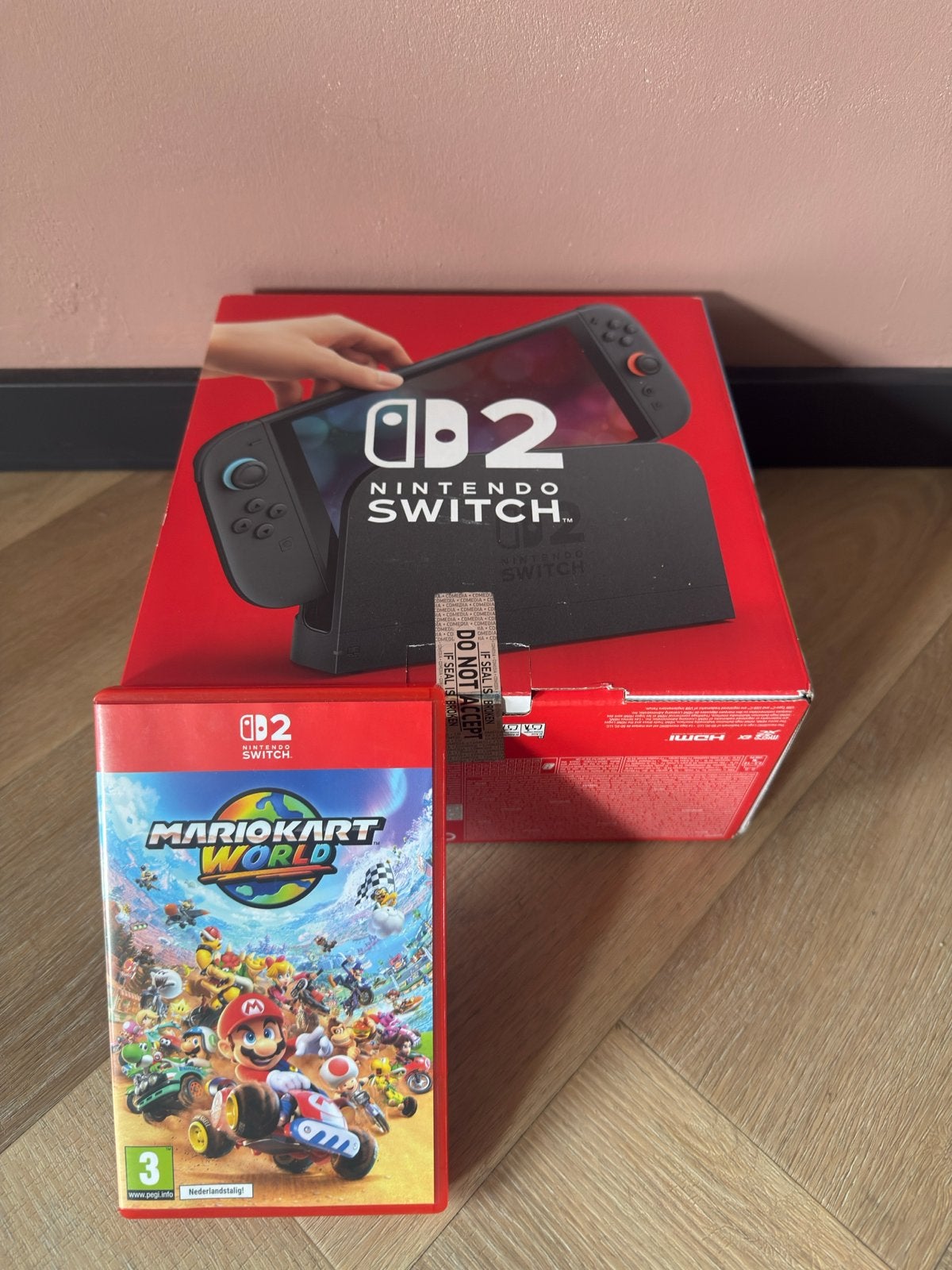 *NIEUW*🎮Nintendo Switch 2 met Mario Kart World, Spelcomputers en Games, Racen en Vliegen, Ophalen of Verzenden, Zo goed als nieuw