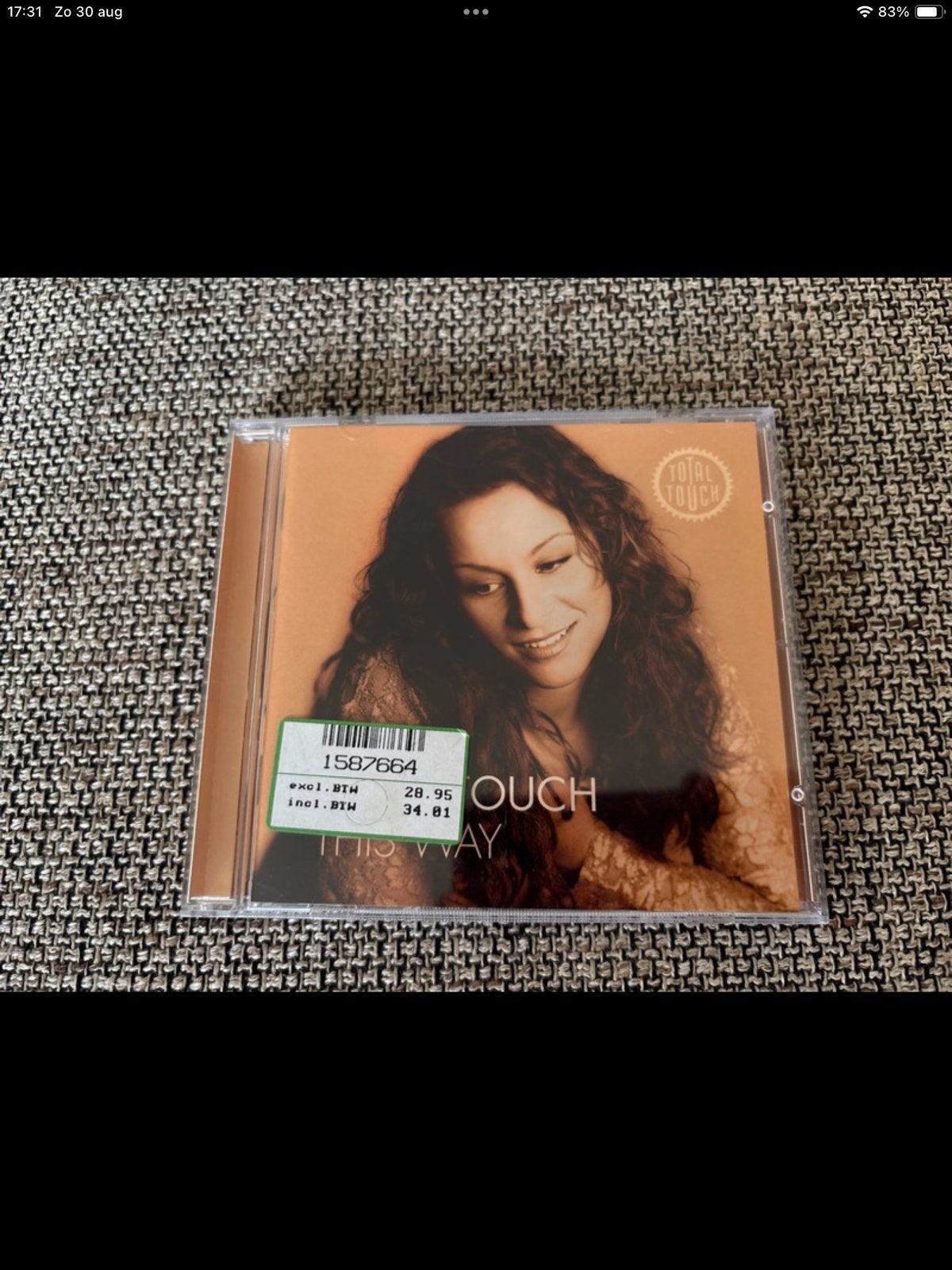 Total Touch - This Way CD (Pop, R&B), Gebruikt, Pop, Ophalen of Verzenden, Inclusief doosje
