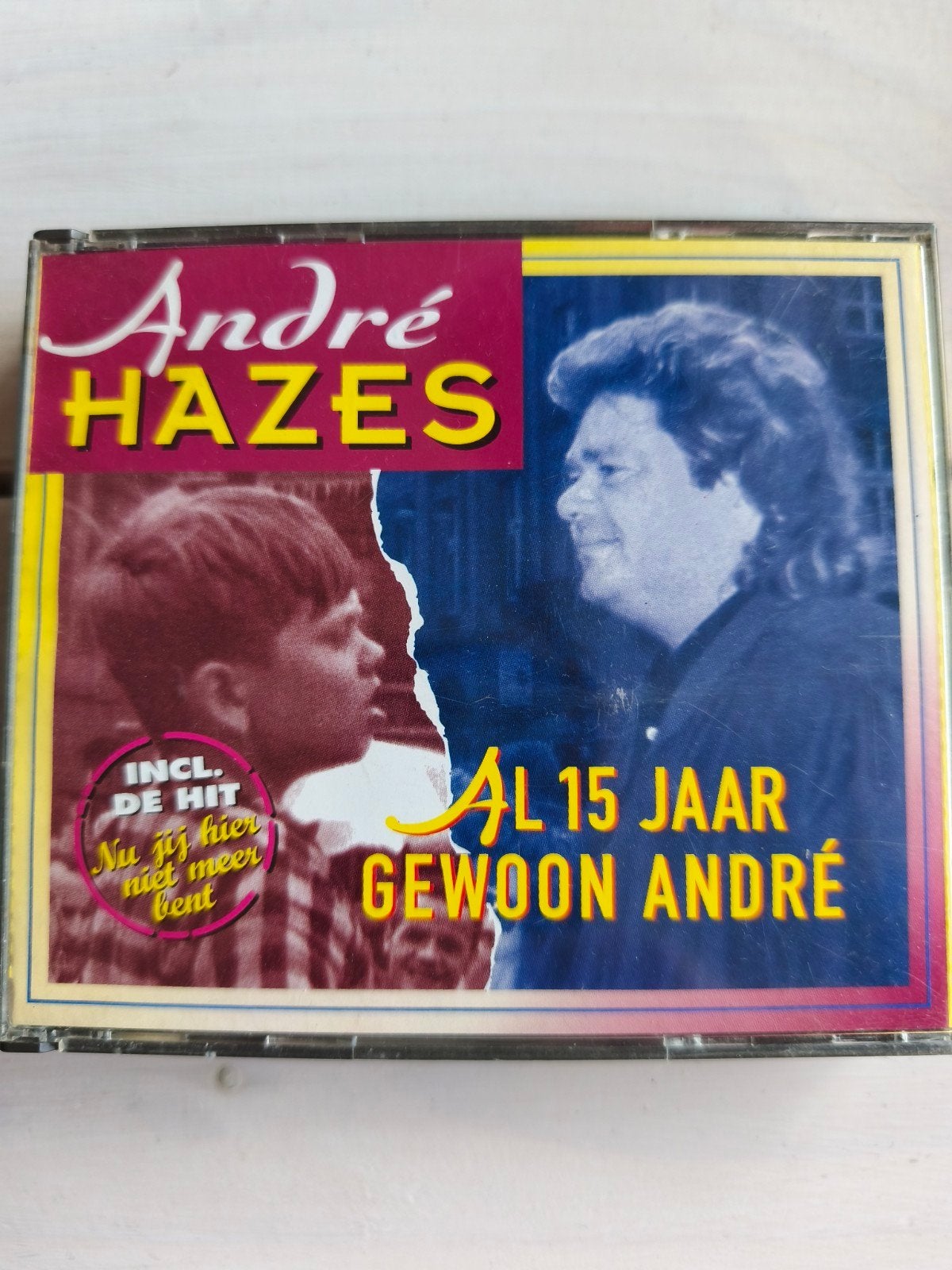 André Hazes - Al 15 Jaar Gewoon André CD, Ophalen, Gebruikt, Levenslied of Smartlap, Album