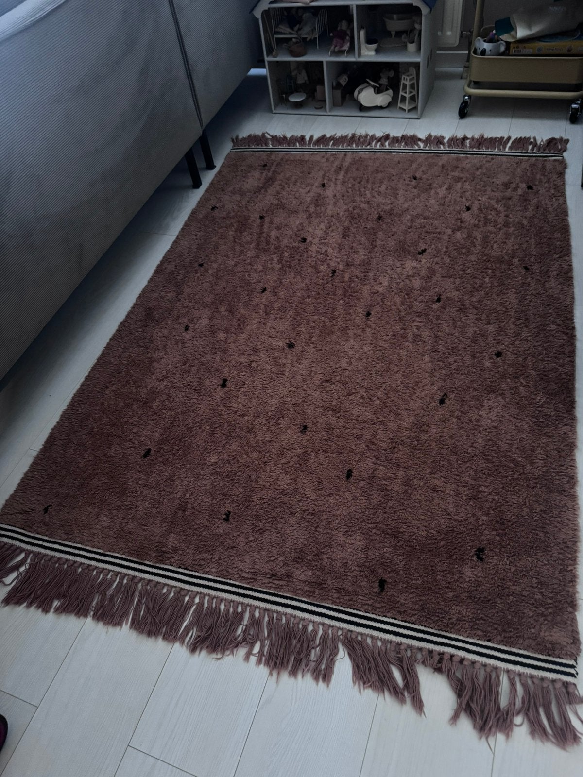 Vloerkleed tapis petit 120x170cm, Ophalen, Zo goed als nieuw, Rechthoekig, 200 cm of meer