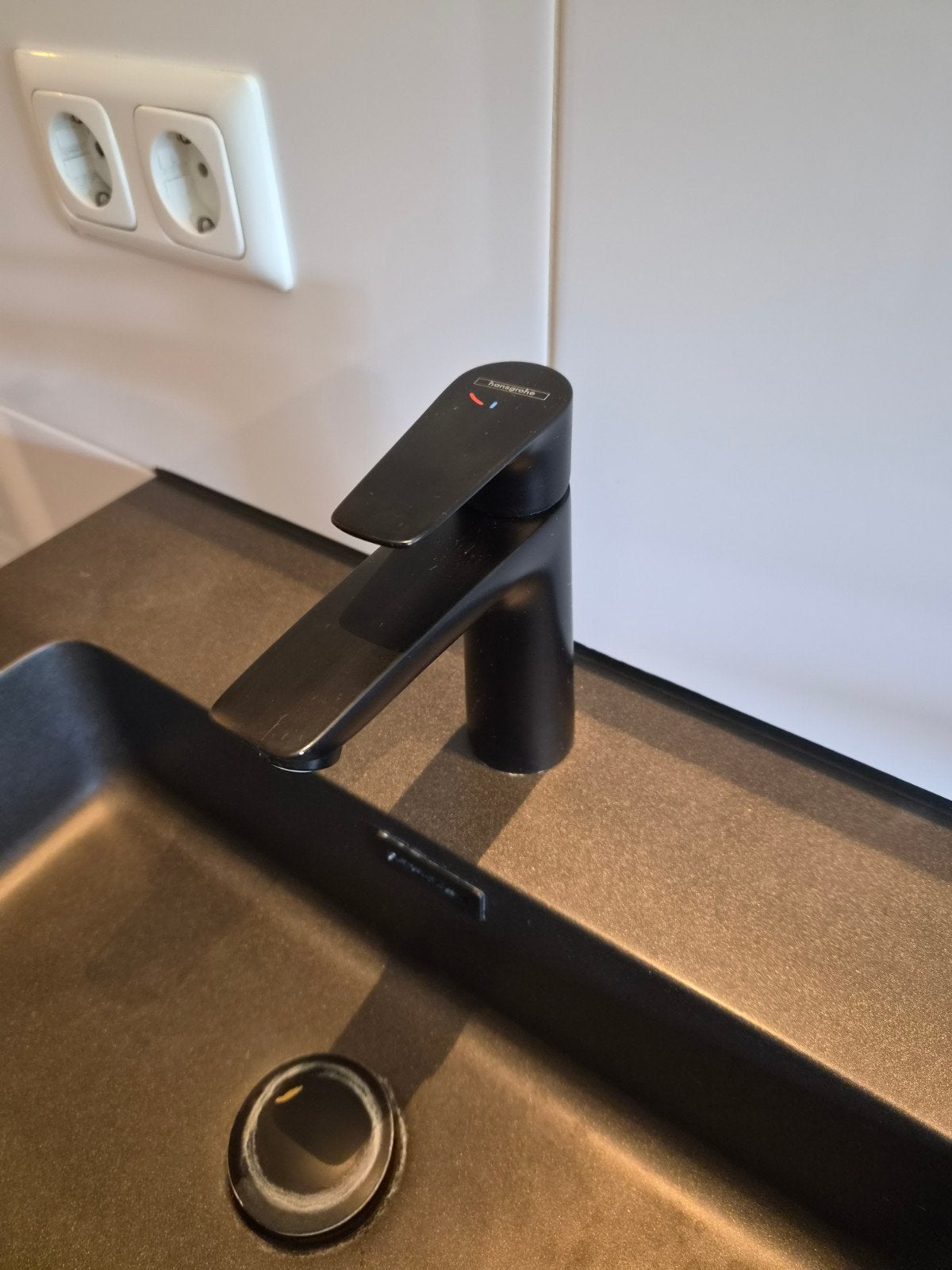 Nieuwe Hansgrohe Keukenkraan - Mat Zwart, Ophalen of Verzenden, Nieuw, Kraan
