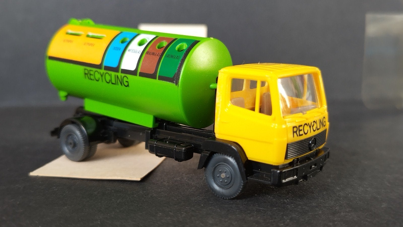 Mercedes Benz LN Recycle Container 1:87 Wiking Pol, Berlin Germany, Wiking, Verzenden, Wiking