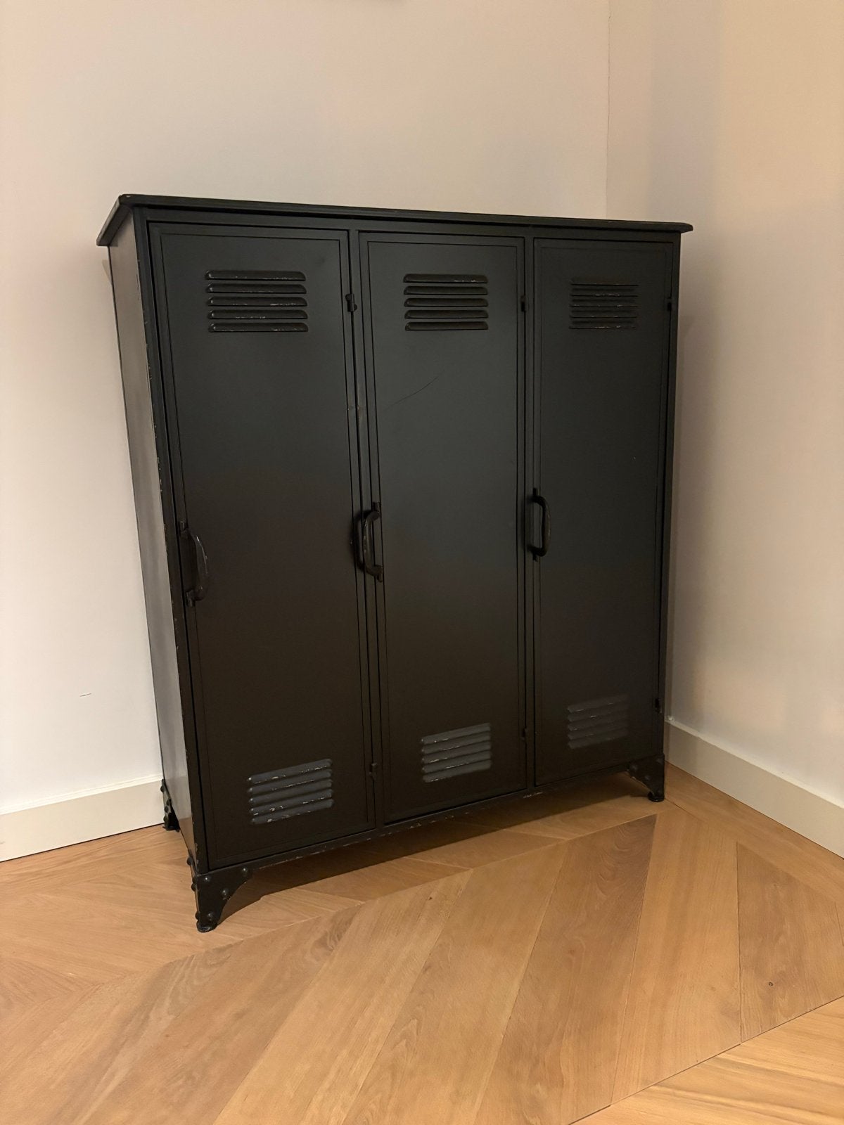 Zwarte locker van Loods 5 (92x37x106cm), Ophalen, Gebruikt