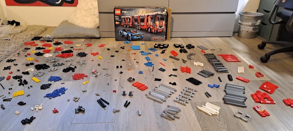 Lego Technic 42098 Autotransporter - Zo goed als nieuw, Ophalen, Compleet, Lego, Zo goed als nieuw