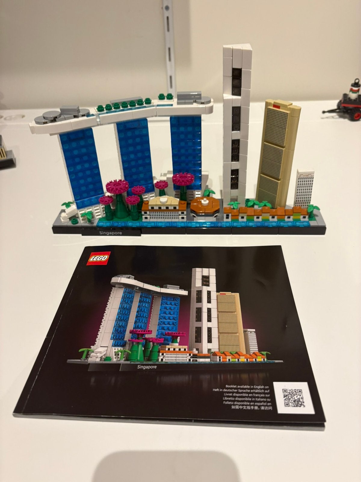 Lego 21057 Singapore Skyline Architecture, Kinderen en Baby's, Lego, Ophalen of Verzenden, Zo goed als nieuw, Complete set