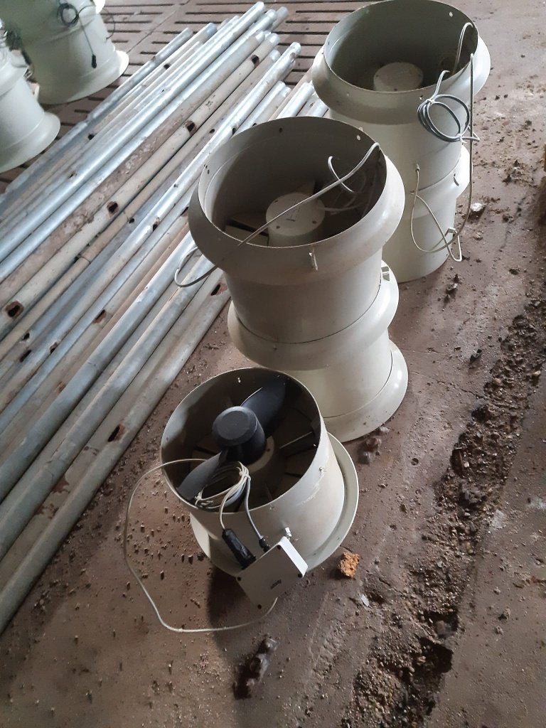 Ventilatoren, Witgoed en Apparatuur, Ventilatoren, Ophalen, Gebruikt, Overige