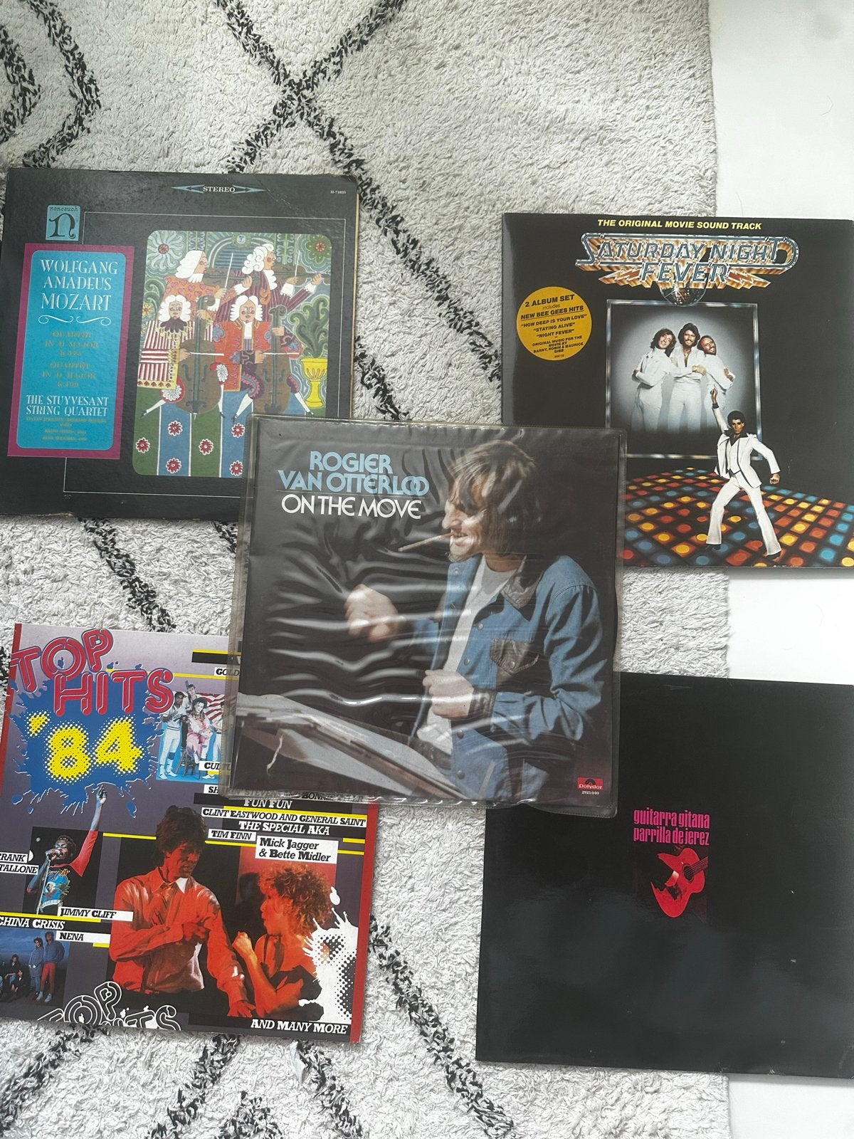 5 oude werkende LP's in gebruikte staat, Ophalen of Verzenden, Gebruikt, LP