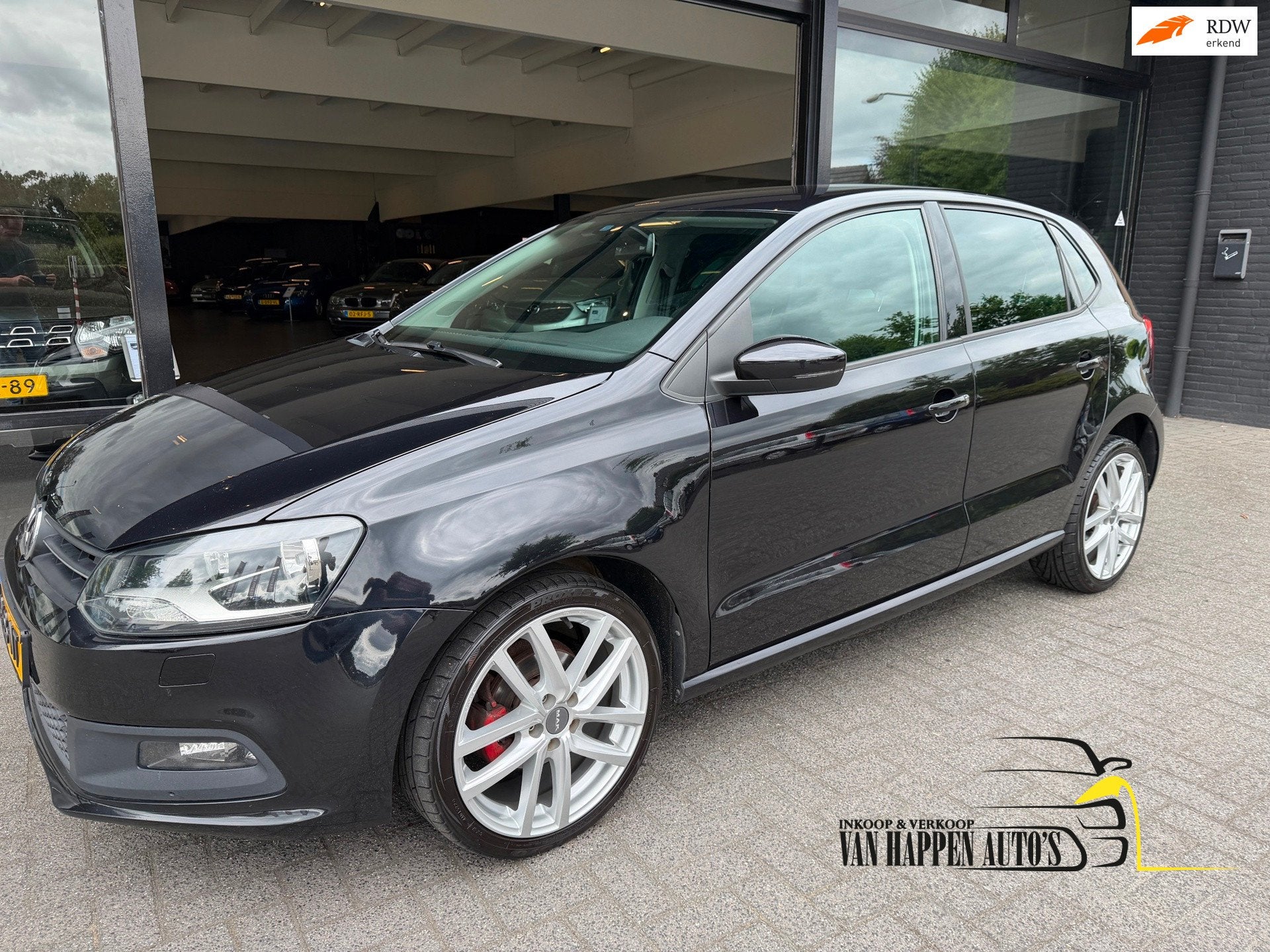 Volkswagen Polo 1.2 TSI / DSG Automaat maat / 128869 km, Auto's, Euro 5, Stof, Zwart, 4 cilinders