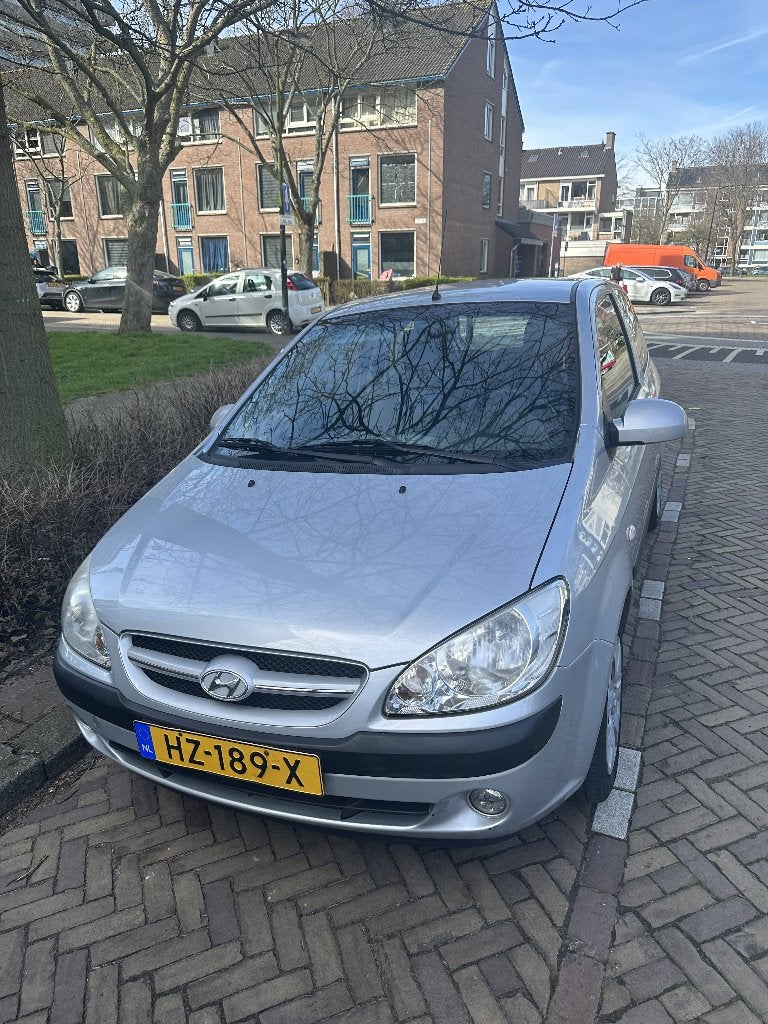 Hyundai Getz 1.1 3DRS 2006 Grijs, Auto's, Hyundai, Particulier, Getz, ABS, Airbags, Centrale vergrendeling, Elektrische buitenspiegels