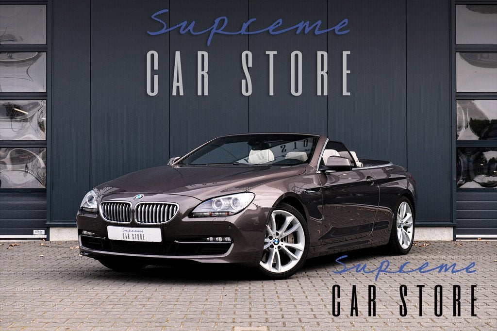 BMW 6-serie Cabrio 650i High Executive, Auto's, BMW, Automaat, Euro 5, Achterwielaandrijving, Gebruikt