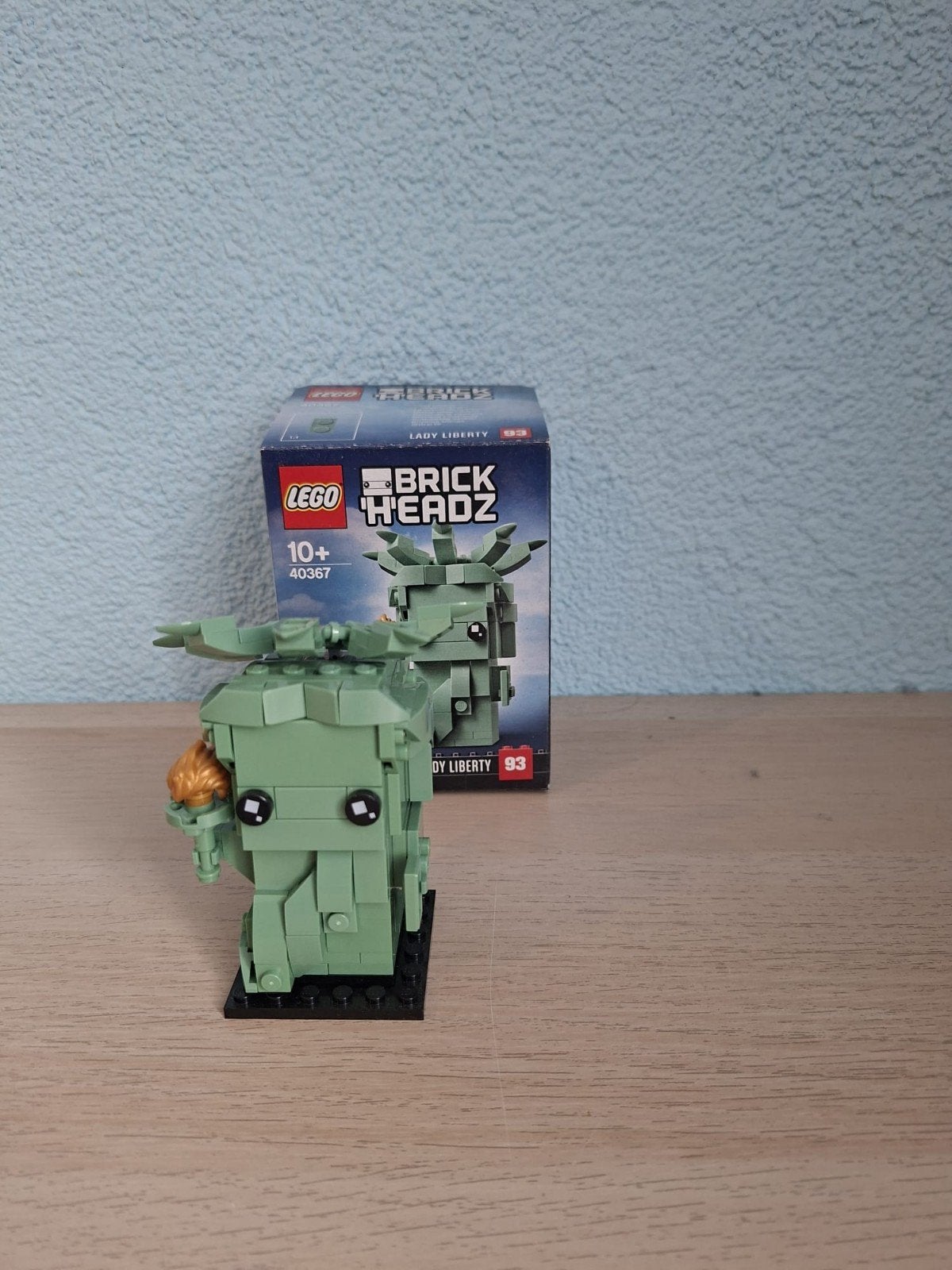 LEGO BrickHeadz 40367 Lady Liberty Vrijheidsbeeld, BrickHeadz, Lego, Ophalen of Verzenden, Zo goed als nieuw