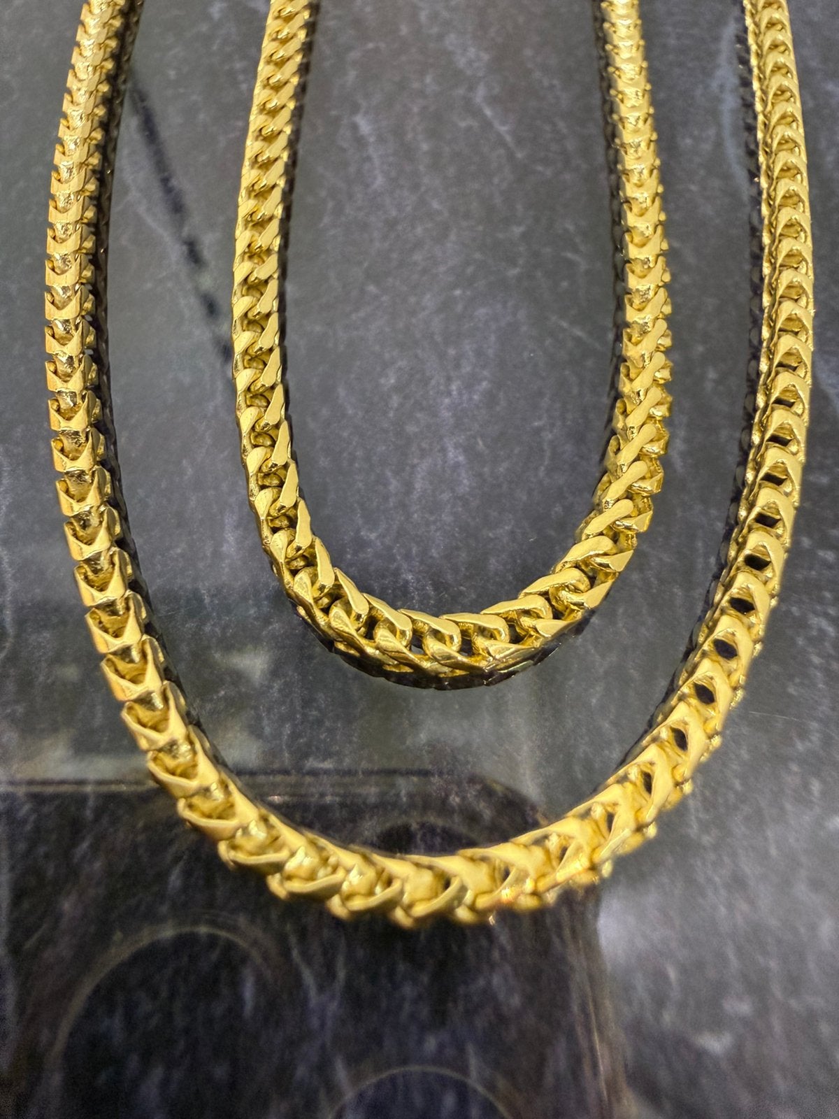 Prachtige 14 karaats gouden massieve vossenstaart ketting, Ophalen of Verzenden, Nieuw, Goud, Goud