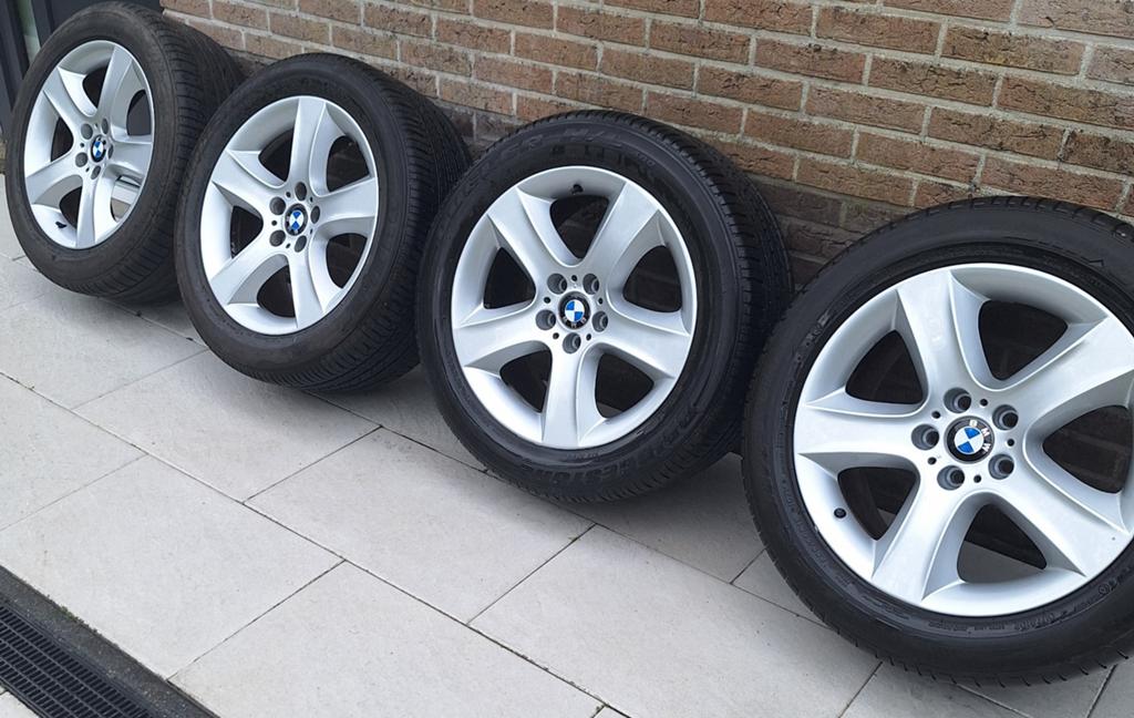 Orginele BMW 19 inch velgen, 5x120, ALS NIEUW, Auto-onderdelen, Banden en Velgen, 255 mm, Banden en Velgen, Zomerbanden, Ophalen